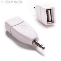 【CW】❄✳☇  audio converter 3.5mm Male AUX Audio Plug Jack to USB Female Converter for car