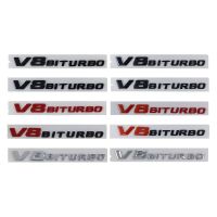 Refit 3D Car Fender Nameplate W463 W222 W204 W205 CLS W218 C63S W213 W212 V8 BITURBO Emblem Stickers Logo For Mercedes AMG Accessories