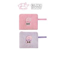 กระเป๋าผ้าเวลบัวเอสเธอร์บันนี่แบบบาง (Esther Bunny Velboa Flat Pouch)