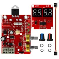 NY-D01 Spot Welding Machine Control Board Regulating Time and Current Digital Display DIY Control Board (40A)