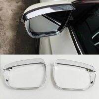 For Nissan Murano 2015-2019 ABS Chrome Car Side Door Rearview Mirror Block Rain Eyebrow Cover Trim Essories Car Styling 2Pcs