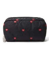 Lesportsac 2023 ใหม่ปักลาย Sweetheart กระเป๋าเครื่องสำอางกระเป๋าใส่เหรียญ6511 G856