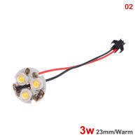 Fantic บอร์ดหลอดไฟลูกปัดโคมไฟ LED 3W 4W 5W แหล่งกำเนิดแสง23 28มม.