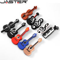 JASTER Music รุ่น USB Flash Drive กีตาร์ไดรฟ์ปากกาไวโอลิน Pendrive Cello Memory Stick Beth U Disk ฟรี Key Chain 16GB 32GB 64GB.