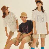 BOBZeus and Danae Oversize เสื้อยืด โอเวอร์ไซส์ ผ้าคอตตอนแท้100% unisex tshirt S-3XL สั้น