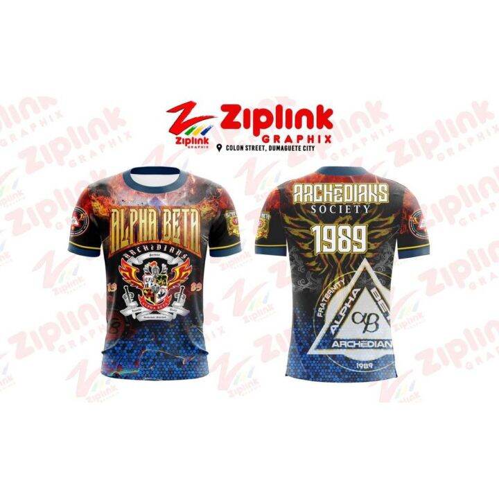 ALPHA BETA Full sublimation shirt | Lazada PH