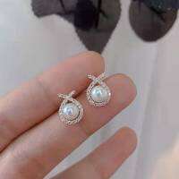 Fashion earrings ต่างหูเงินแท้925 ต่างหูแฟชั่นเกาหลีลายใหม่สุดฮิต ไม่ดำ ไม่แพ้แน่นอน งานมินิมอลน่ารักๆ (พร้อมกล่อง)