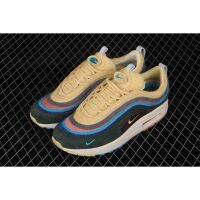 original Nie AlR Ma * 197 Sean Wotherspoon สำหรับทั้งหญิงและชายรองเท้าผ้าใบผ้าลูกฟูกสี AJ4219-400