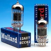 หลอดสุญญากาศ Mullard ECC82 12AU7 12AX7 ECC83ทดสอบจากโรงงานและจับคู่ชิ้นส่วนวงจรไฟฟ้า