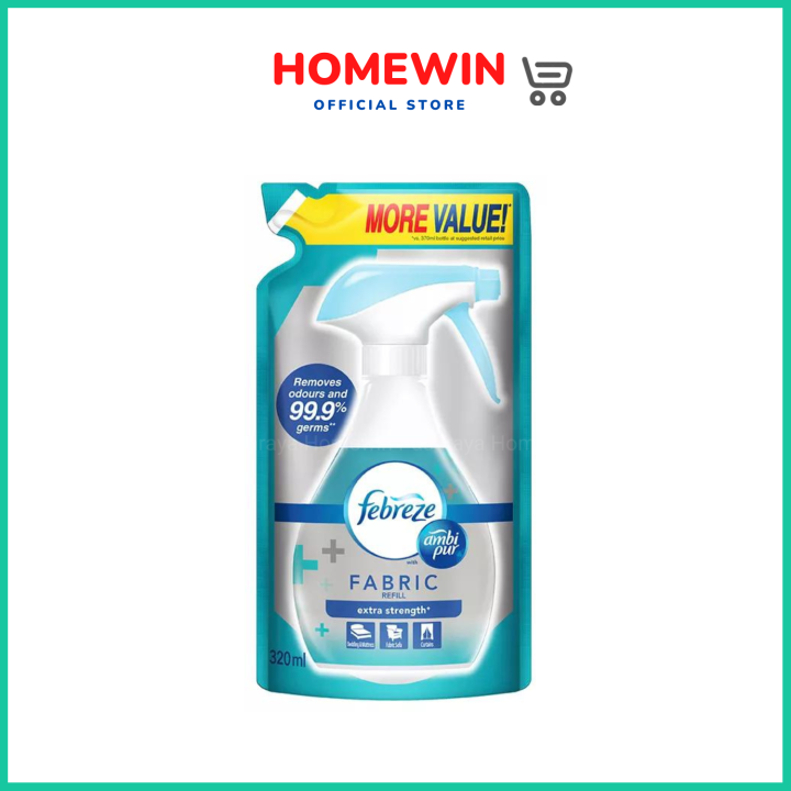 Febreze Fabric Refresher Extra Strength (320ml Refill) Lazada