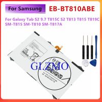 แบตเตอรี่ แท้ Samsung Galaxy Tab S2 9.7 T815C S2 T813 T815 T819C SM-T815 SM-T810 SM-T817A SM-T815Y EB-BT810ABE 5870mAh พร้อมชุดถอด