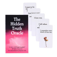 FOO?[Ready Stock] The Hidden Truth Oracle Cards Tarot Card Party Prophecy Divination Board Game