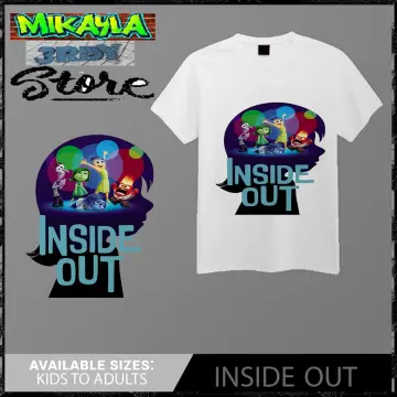 Disney Pixar Inside Out Emotion Eyes Womens T-Shirt