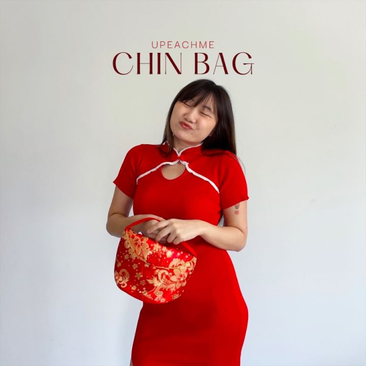 chin-bag-i-กระเป๋าตรุษจีน-กระเป๋าเทศกาลตรุษจีนขนมจีบ-ถุงตรุษจีนใส่ส้ม-ถุงผ้าตรุษจีน-กระเป๋าถือตรุษจีนสีแดง-ซองอั่งเปา