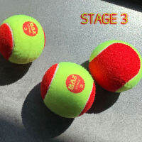 ลูกเทนนิสสำหรับเด็ก Maax Stage 3 Low-Pressure Tennis Ball - MAST3 (บรรจุ 3 ลูก)