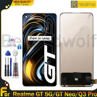 Beyondwolf หน้าจอ TFT 6.43นิ้วสำหรับ Realme GT 5G/GT Neo/ Q3 Pro จอแสดงผล LCD Realme GT หน้าจอ LCD Realme GT 5G GT NEO Q3 Pro 5G หน้าจอสัมผัส LCD RMX3031 RMX2205ส่วนแสดงผล LCD