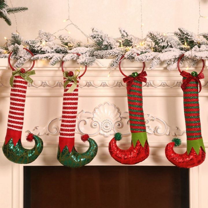 creative-elf-feet-hanging-hoops-door-knockers-christmas-new-year-decoration-christmas-decoration-for-home