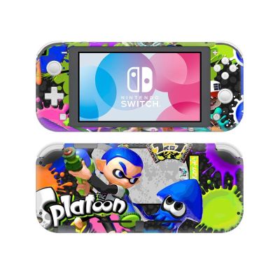 Game Splatoon 2 Skin Sticker Decal For Nintendo Switch Lite Console and Controller Switch Lite Protector Skin Sticker Vinyl