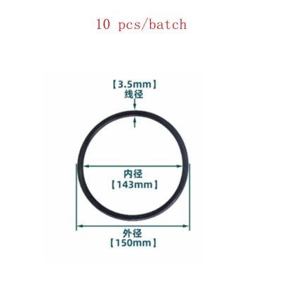 10ชิ้น/ชุดชิ้นส่วนกรองน้ำไนไตรล์ยางซีลยางสำหรับปั๊มจุ่มซีล150X3.5 160X3.5 170X3.5 200x3.5