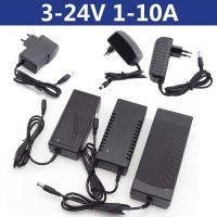 หม้อแปลง1A อะแดปเตอร์จ่ายไฟไฟ AC/DC 3V 5V 9V 10V 12V 24V 5A 6A ที่ชาร์จแบบมีหลายรู10A สำหรับกล้อง CCTV ไฟ LED