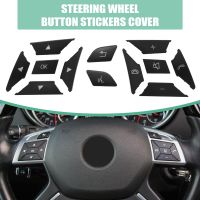 Car Steering Wheel Button Switch Trim Cover Sticker for Mercedes Benz a B C E Ml Gl Cla Gla Glk Sl Class W176 W212 W204