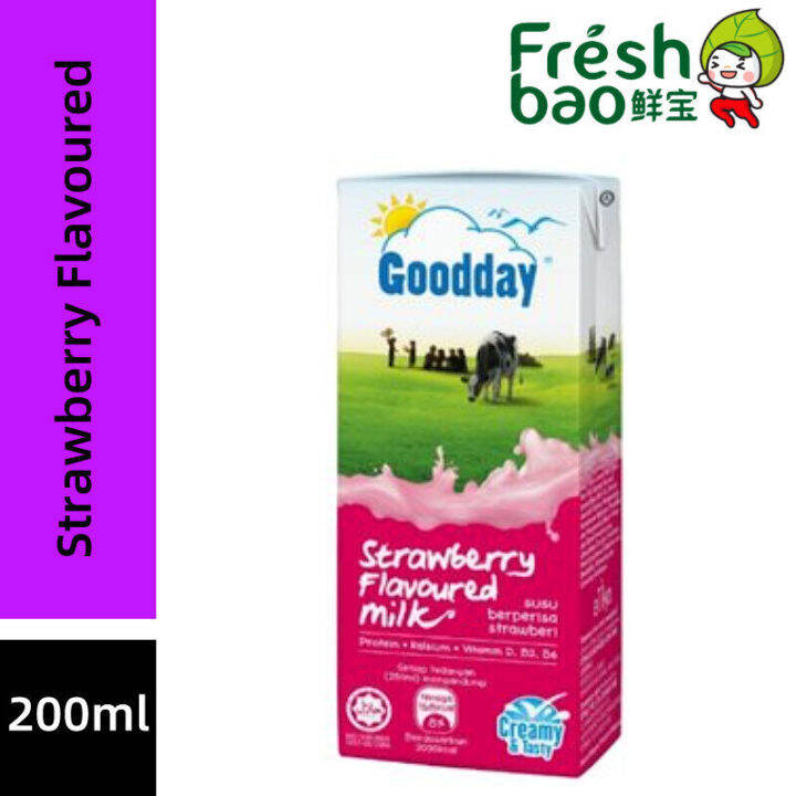 Goodday Uht Strawberry Milk 200ml Lazada