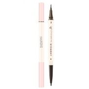 Bút kẻ mắt Bobeine, bút kẻ mắt 2 đầu không trôi vẽ bọng mắt eyeliner đen