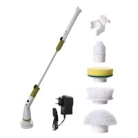 ❂◘ Charging Rotating Cleaning Turbo Scrub Brush Electric Cleaning Brush Waterproof Multi purpose Tile Scrubber Wholesale 2023 New