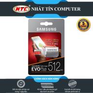 Thẻ nhớ MicroSDXC Samsung Evo Plus 512GB U3 4K 100MB s - box Anh kèm Adapter (Đỏ) - Nhất Tín Computer thumbnail