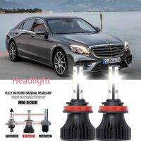 หลอดไฟหน้ารถยนต์ LED LAI 40w 6000k สีขาว สําหรับ Mercedes-Benz SPRINTER 35-t Platform B907 B910 2019-2023 รับประกัน 10 เดือน