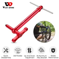 WEST BIKING Bicycle Derailleur Hanger Alignment Gauge Professional Tool Measure Straighten Dropout MTB Road Bike Repair Tool