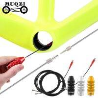 【LZ】♨  MUQZI-Inner Cable Shifter Bike Repair Kit bicicleta Inner Cable Routing Guia Ferramentas Set fibra de carbono alumínio Quadro Liga