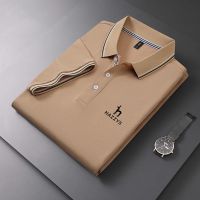 Golf Mens Summer Polo Shirt Casual Business Polo Collar Short Sleeve T-shirt Mens Polo Shirt Sports T-shirt