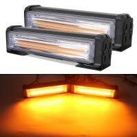 【LZ】♨  40w cob led para caminhão de bombeiros polícia 12v montagem em superfície mini strobe emergência lightbar grade dianteira do carro luz advertência cabeça