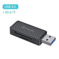 PHIXERO USB ตัวอ่านการ์ดความจำชนิด C 3.0อะแดปเตอร์หลายตัวสำหรับไมโคร SD SDHC SDHC MMC TF CF MS Pro สวิตช์ไม้เท้าคู่กล้องตัวอ่านการ์ด DKQ3825