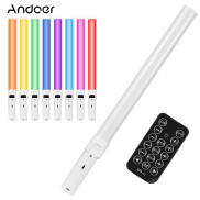 Andoer D3 Handheld RGB Light Tube LED Video Light Wand 2500K