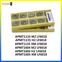 DESKAR เดิม APMT1135PDER APMT1604 M2 H2 XM LF6018 มิลลิ่งแทรกคาร์ไบด์แทรกเครื่องกลึงเครื่องตัดสแตนเลส