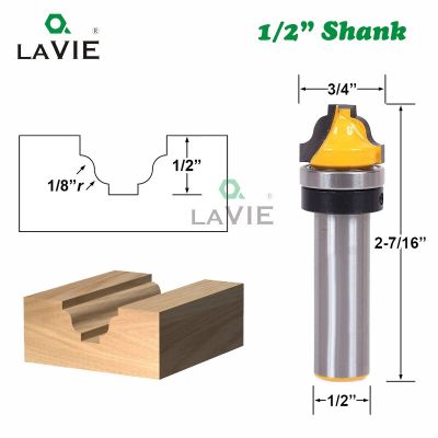 1Pc 1/2Quot; Shank Faux Ogee Router Bit C3คาร์ไบด์ Tipped งานไม้เครื่องตัด12.7มม. เครื่องตัดไม้แกะสลักมีด