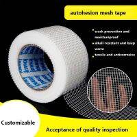 【lz】▥  Pano de malha auto-adesivo Ferramentas White Fiberglass Mosaic Grid Joint Resistente a rachaduras Fibra de vidro DIY Counterfort 5cm 8cm 10cm Largura