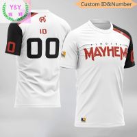 【CW】 OWL Florida Game T-shirt Custom ID Name Men  39;s Sleeve Length(cm) Type Pattern