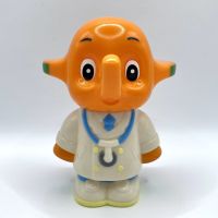 SATO-CHAN ซาโต้จัง กระปุกออมสิน Sato Chan Doctor Ver. Figure 4" Mascot Sato Pharmaceutical Vintage Piggy Bank Rare หายาก