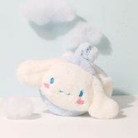 ตุ๊กตาน่ารักที่อุ่นหู Sanrio Mymelody Cinnamoroll Kuromi น่ารักอะนิเมะนุ่มตุ๊กตายัดนุ่นครอบคลุมหูเด็กผู้หญิง