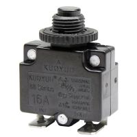 【LZ】 KUOYUH 88 series 16A manual reset  90 degree bend  thermal overload switch protector circuit breaker for power strips