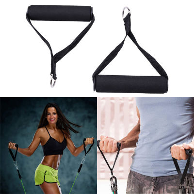 Pulling Workout Lifting Fitness Tool Duty Crossfit Tool D-ring Tension Rope Extra Wide Grips Gym Handle Foam Grips