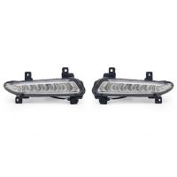 Led รถ Drl ตัดหมอก1คู่สำหรับ Geely Emgrand Ec718 Ec7 2014 2016โคมไฟสำหรับขับรถอัตโนมัติไฟกันชนในเวลากลางวัน