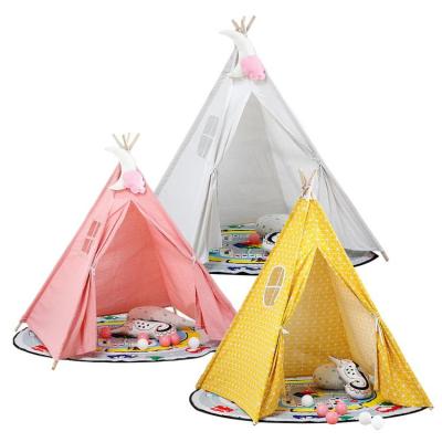 Kids Teepee Play Tent Indoor Playhouse Kids Camping Tent Room Decor Outdoor Play Tent Foldable Kids Tent Toys House for Girls &amp; Boys impart