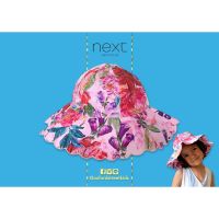 ✅ [3-9M] Girls Next Floral Wide Hat หมวกระบายเด็ก