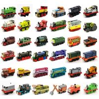 [AhQ ornaments] Thomas And Friends โลหะ Diecast Magnetic Train Clarabel Annie หัวรถจักรรถรุ่น1:43รถโลหะผสมเด็กวันเกิดของขวัญของเล่น