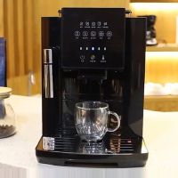 เครื่องชงกาแฟอัตโนมัติ เครื่องกาแฟ3IN1 Fully Automatic Household Coffee Machine, 19Bar Coffee Machine with Built-In Burr Coffee and Milk for Latte รหัส 07S บด-สกัดกาแฟ-และตีฟองนม