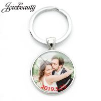 【CW】✢  JOINBEAUTY Custom Keychain Photo Your text Name WeddingAnniversary Souvenir NA01